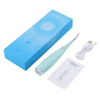 Портативный USB-электрический ультразвуковой стоматологический скалер, инструмент для удаления зубного камня, Звуковое средство для удаления пятен, зубного камня, Отбеливающее средство для чистки полости рта