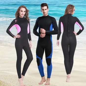 3 мм Неопреновые гидрокостюмы для подводного плавания для мужчин / женщин, Водолазные костюмы, Снаряжение для подводного плавания, защита от сыпи всего тела, Серфинг 2018 CO