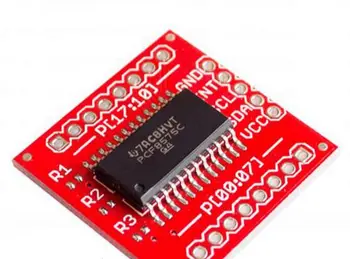 10 шт./лот PCF8575 IIC I2C Модуль расширения ввода-вывода 16 битных портов ввода-вывода SMBus для Arduino New
