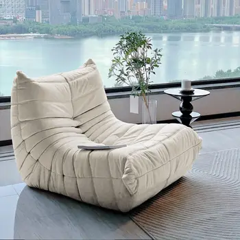 Ленивый диван Caterpillar, балкон, кресло для отдыха, кресло для отдыха для одного человека, гостиная для небольшой семьи в скандинавском стиле, красные татами в Интернете