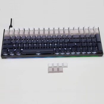 Механическая клавиатура RGB96 с ЧПУ Алюминиевый корпус Gateron Kailh Cherry MX Переключатели RGB Side Shine-Through Shell Прошивка QMK Целиком