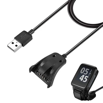 USB-Кабель для зарядки TomTom Adventure Golfer 2/SE Spark 3 Runner 2 3 Cardio Music Adventurer Смарт-Часы Док-Станция Зарядное Устройство Адаптер