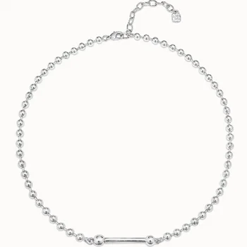 Европейское и американское высококачественное модное ожерелье из серебра 925 пробы с гальваническим покрытием, сделанные своими руками, летние женские ювелирные подарки