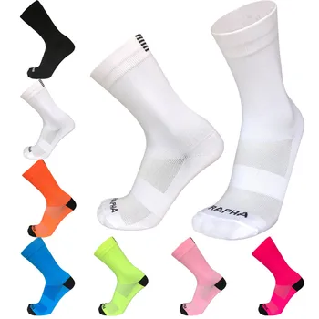 Носки для велоспорта для профессиональных соревнований Blossomora, мужские И женские носки для верховой езды, сетчатые носки для баскетбола, бадминтона, гонок