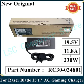 LSC Новый Оригинальный 19,5 v 11.8A 230 Вт 3 отверстия RC30-024801 Адаптер Питания Переменного Тока Для Razer BLADE 15 ADVANCED RX09-02878E92 Зарядное Устройство Для ноутбука
