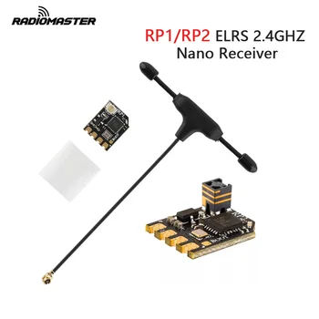 RadioMaster RP1/RP2 ELRS 2,4 ГГц наноприемник для радиоуправляемого передатчика TX16S TX12 ZORRO ELRS