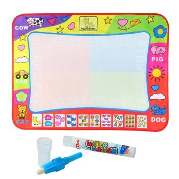 Акварельная доска 4XBD для девочек раннего возраста, цветной коврик Монтессори, блокнот для рисования для младенцев