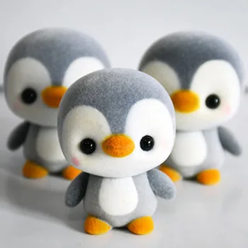 Мягкая кукла с милым животным-пингвином 5,5 см, милая плюшевая мягкая игрушка-пингвиненок, подарки для вечеринки, игрушки для мальчиков, девочек, детей ясельного возраста
