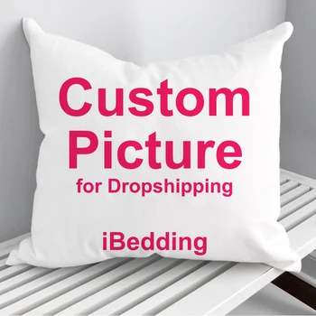 Наволочки с фотографиями на заказ Персонализированные Наволочки для наволочек на заказ Чехол для подушки для дивана-кровати Home Decor POD Прямая поставка