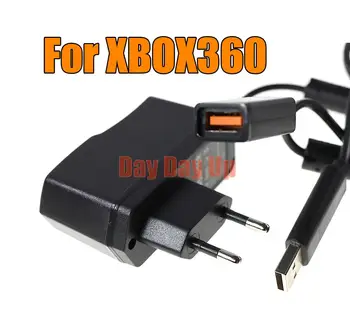 2ШТ ЕС США Штекерный Адаптер USB-Зарядное Устройство Для Microsoft Для Xbox 360 Kinect Sensor Adapter Черный Источник Питания Переменного Тока 110V-240V
