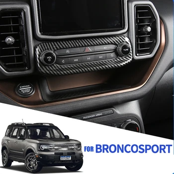 Для Ford Bronco Sport 2021 2022 центральная консоль Ручка регулировки кондиционера кнопки крышка переключателя Аксессуары