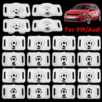 Car Interior Door Trim Panel Card Clips Bottom Bracket For VW Passat Touran Tiguan Golf Polo For Audi TT клипсы для карты дверей