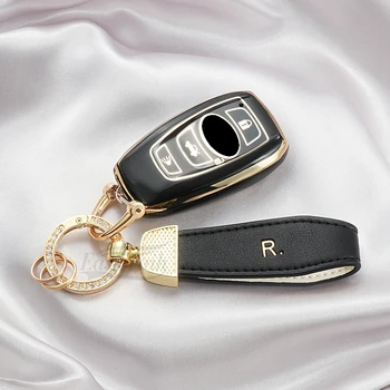 Автомобильный чехол для ключей из ТПУ для Subaru XV BRZ Forester 2019 Legacy Outback 2019 2018 2020 2021 Защитный чехол для ключей