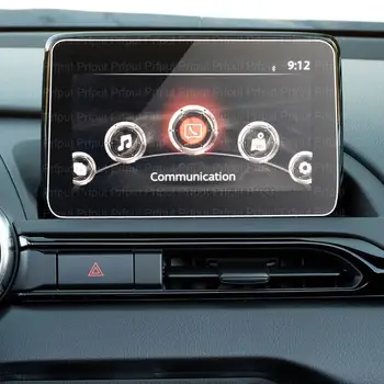 Пленка из закаленного стекла для Mazda MX-5 2021 2022 7 дюймовый автомобильный информационно-развлекательный радионавигационный протектор сенсорного экрана Салона автомобиля