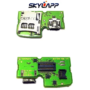 Оригинальная печатная плата с держателем mini USB и microSD для Garmin Edge 800 TYPE-10 Плата для ремонта и замены GPS Бесплатная доставка