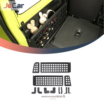 Багажник из алюминиевого сплава JeCar, Задний Багажник, Коробка для хранения Suzuki Jimny 2019, Аксессуары для интерьера