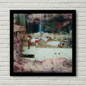 Pusha-T Daytona Обложка музыкального альбома, плакат, печать на холсте, украшение дома, картина (без рамки)