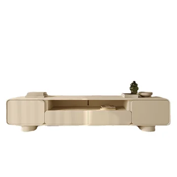 ГГ Французский кремовый стиль, современный, простой и легкий, роскошный Напольный шкаф, Чайный столик
