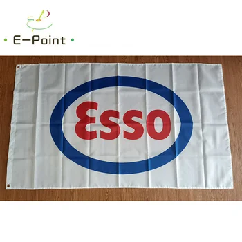 Esso Gas & Oil Flag 2ft * 3ft (60*90 см) 3ft * 5ft (90*150 см) Размер Рождественских Украшений для Домашнего Флага Баннер Подарки