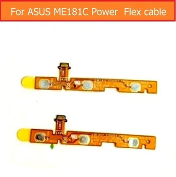 Оригинальный гибкий кабель для регулировки громкости для Asus Memo Pad 8 ME181C, клавиатура с бесшумным звуком, гибкий кабель питания, кнопка включения /выключения