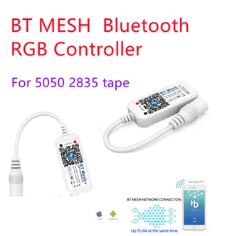 BT MESH DC5V 12V 24V bluetooth rgb led Контроллер RGB RGBW RGBWW LED BLUETOOTH rgb strip light controller Для ленты 5050 2835