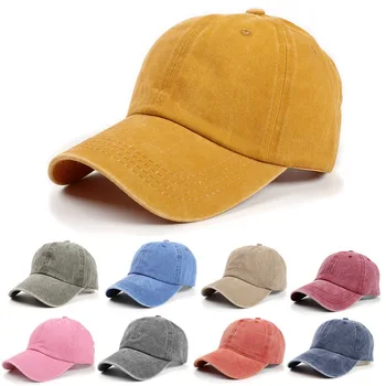 2023 Новая винтажная бейсболка из промытого хлопка для родителей и детей, солнцезащитные шляпы для мальчиков и девочек, весенне-летняя детская шапочка Snapback