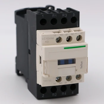 Электрический магнитный контактор постоянного тока LC1D098KD 4P 2NO + 2NC LC1-D098KD 20A 100V катушка постоянного тока