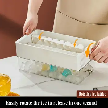 Бытовой холодильник, ящик для хранения льда большой емкости, форма для льда, вращающаяся решетка для льда