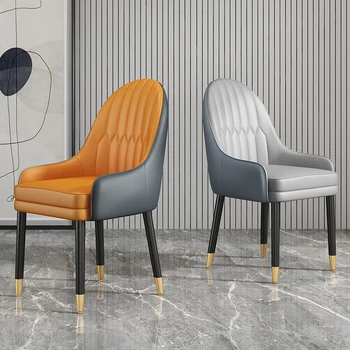 Роскошное кресло для отдыха в скандинавском стиле, Минималистичный стул для спальни, Офисный дизайн, Креативная комната, Мебель для ресторана Muebles Para El Hogar