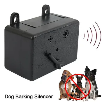 Контроллер ультразвукового устройства для защиты от лая собак, Водонепроницаемое Безопасное Эффективное обучение, Глушитель лая для домашних животных, средство устрашения в помещении и на улице