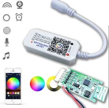 Аквариумный светильник RGBW Контроллер DIY Fish Tank Light Bluetooth Mini Dimming LED Timing Switch Регулировка яркости