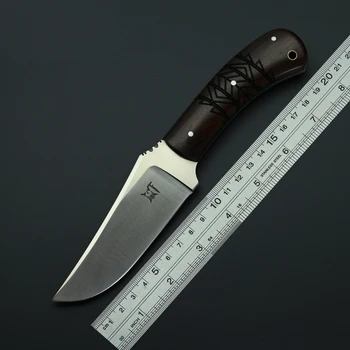 GODFUR WKL Фиксированный Нож DC53 Со Стальным Лезвием G10 Или Деревянной Ручкой Открытый Кемпинг Охота Выживание Приключения Тактические Ножи EDC Инструменты