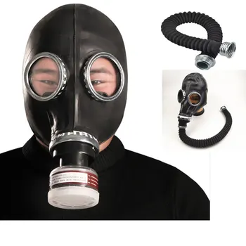 Новая Универсальная Черная Газовая маска 64 типа, Респиратор, Малярный спрей, Пестицидная маска из натурального Каучука, маска для химической профилактики