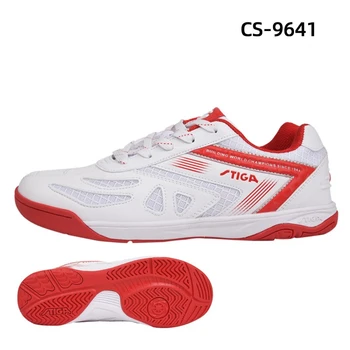 мужские и женские кроссовки для настольного тенниса stiga, дышащие высокоэластичные нескользящие спортивные кроссовки EVA для пинг-понга CS-8621