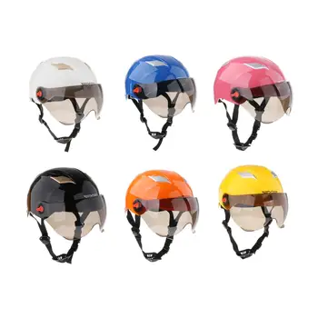 Мотоциклетный шлем для взрослых, Электрический велосипед, Мотоциклетные шлемы с половиной лица, аварийная шляпа