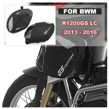 Для BMW R1200GS R1200GS LC Мотоциклетная Рама Crash Bars Водонепроницаемая Сумка Для Размещения Инструментов Дорожные сумки 2013-2016