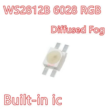 Реверсивное крепление 6028 SMD RGB LED WS2812B 5V Рассеянный туман Программируемые пиксели 3528 светодиодных чипов Механическая клавиатура Световые бусины