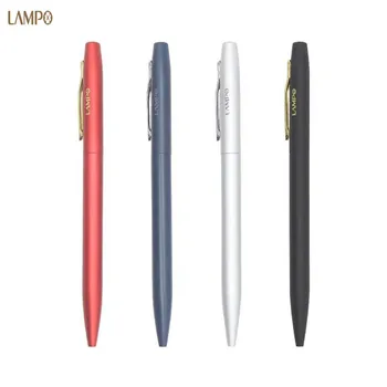 Ручки для вывесок LAMPO Metal PREMEC Smooth Switzerland Refill 0,5 мм, ручки для подписи Mi из алюминиевого сплава, OEM, Черный, синий
