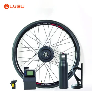 Комплект для переоборудования электрического велосипеда Lvbu Wheel BY20D Ebike Kit 36V 250W 350W С батареей в комплекте